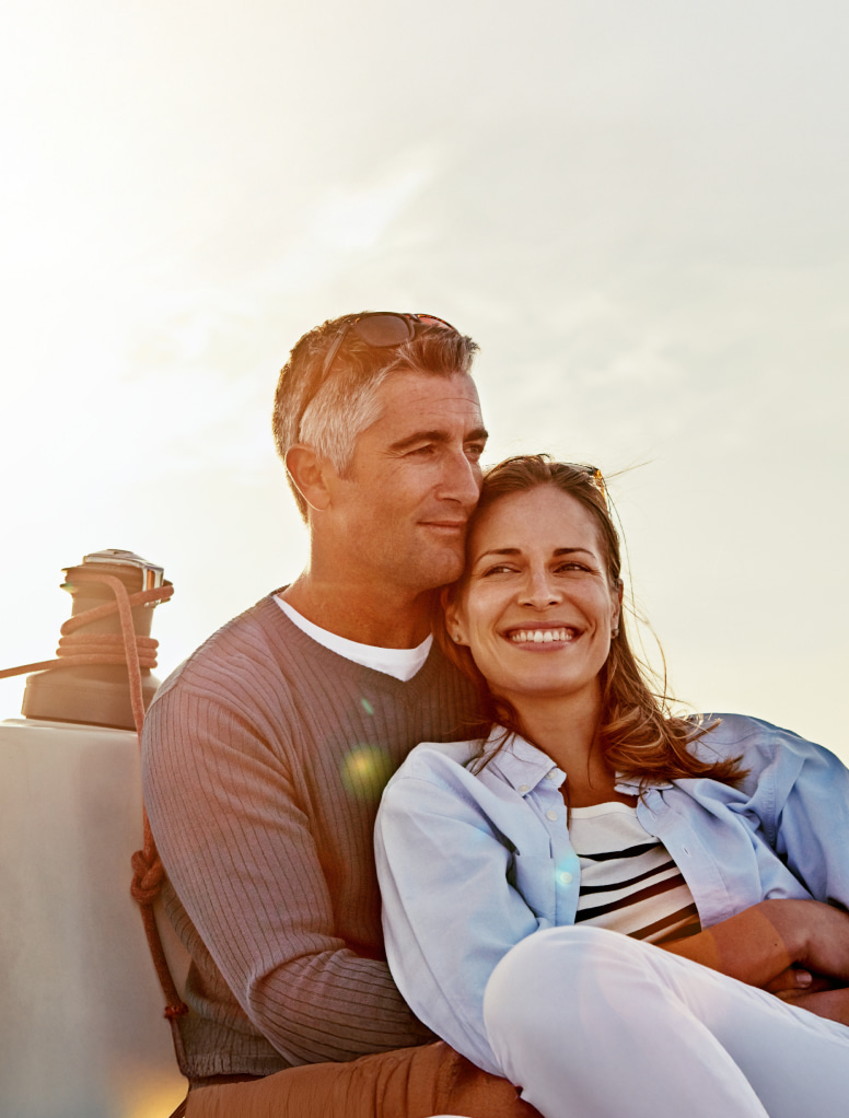 couple relaxing